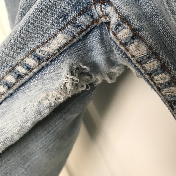 Vintage NEVADA Denim Jeans Pants Size 9/10 Light Blue - Picture 10 of 15